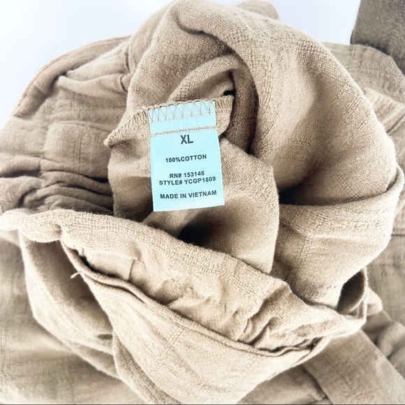 NWT GOOD LUCK GEM High Waist Paperbag Olive Shorts XL - Picture 6 of 7